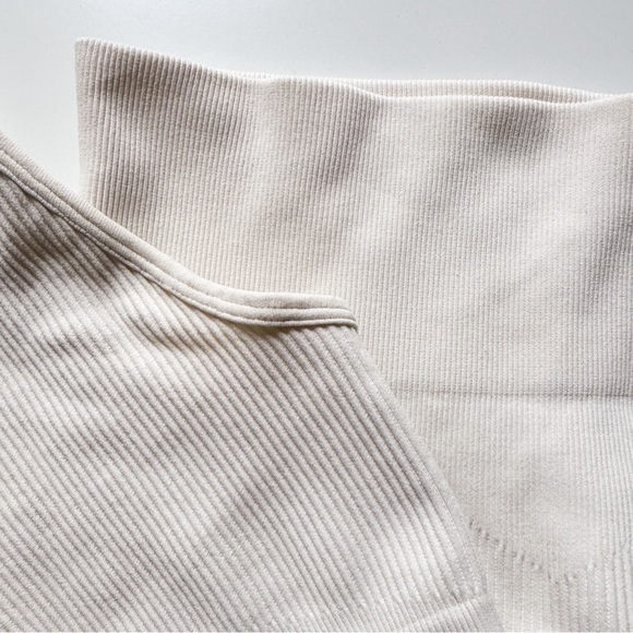 Ivory Ribbed Legging Set - Picture 8 of 10